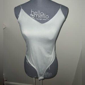 Women's White Bodysuit